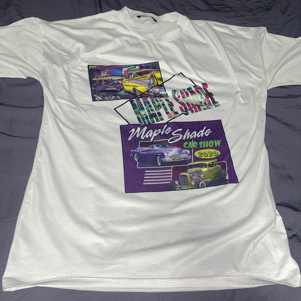 white car tee from shein